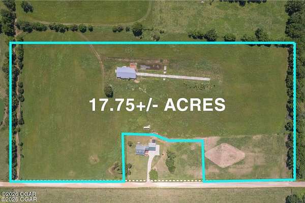 17.8 Acres of Land for Sale in Southwest City, Missouri