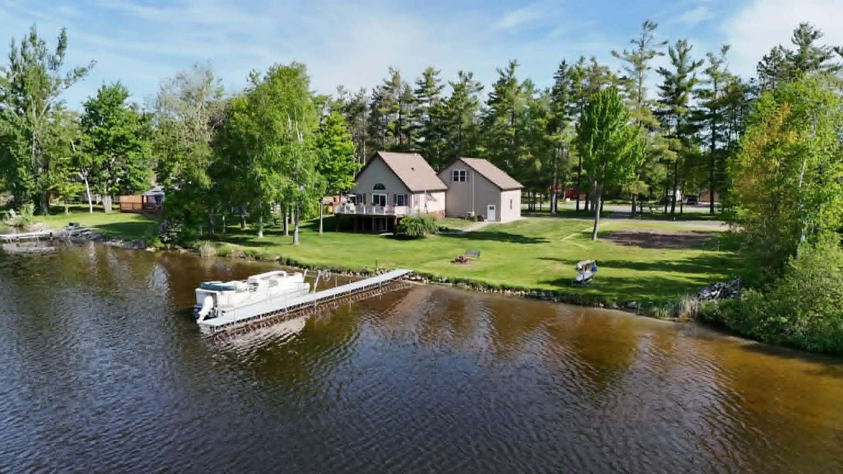 4 Acres of Land with Home for Sale in Alpena, Michigan