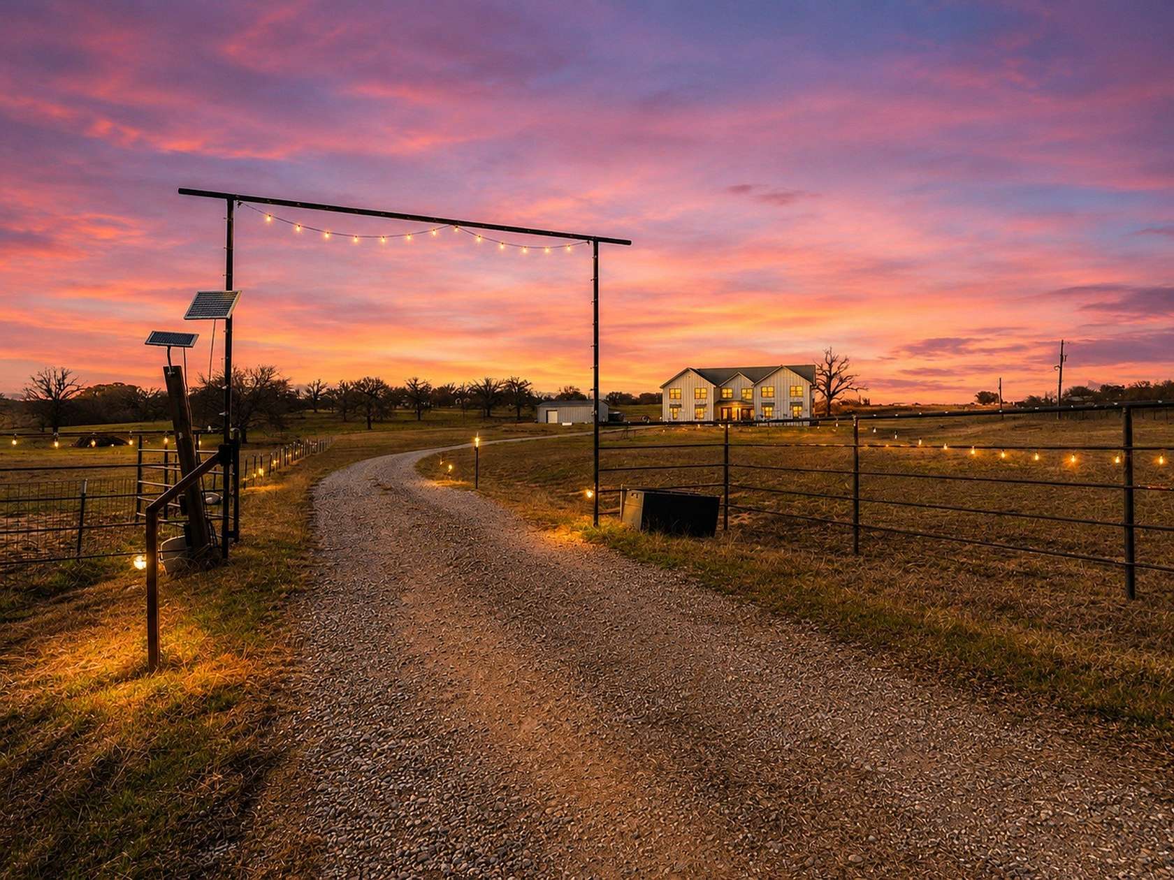 10 Acres of Land with Home for Sale in Weatherford, Texas