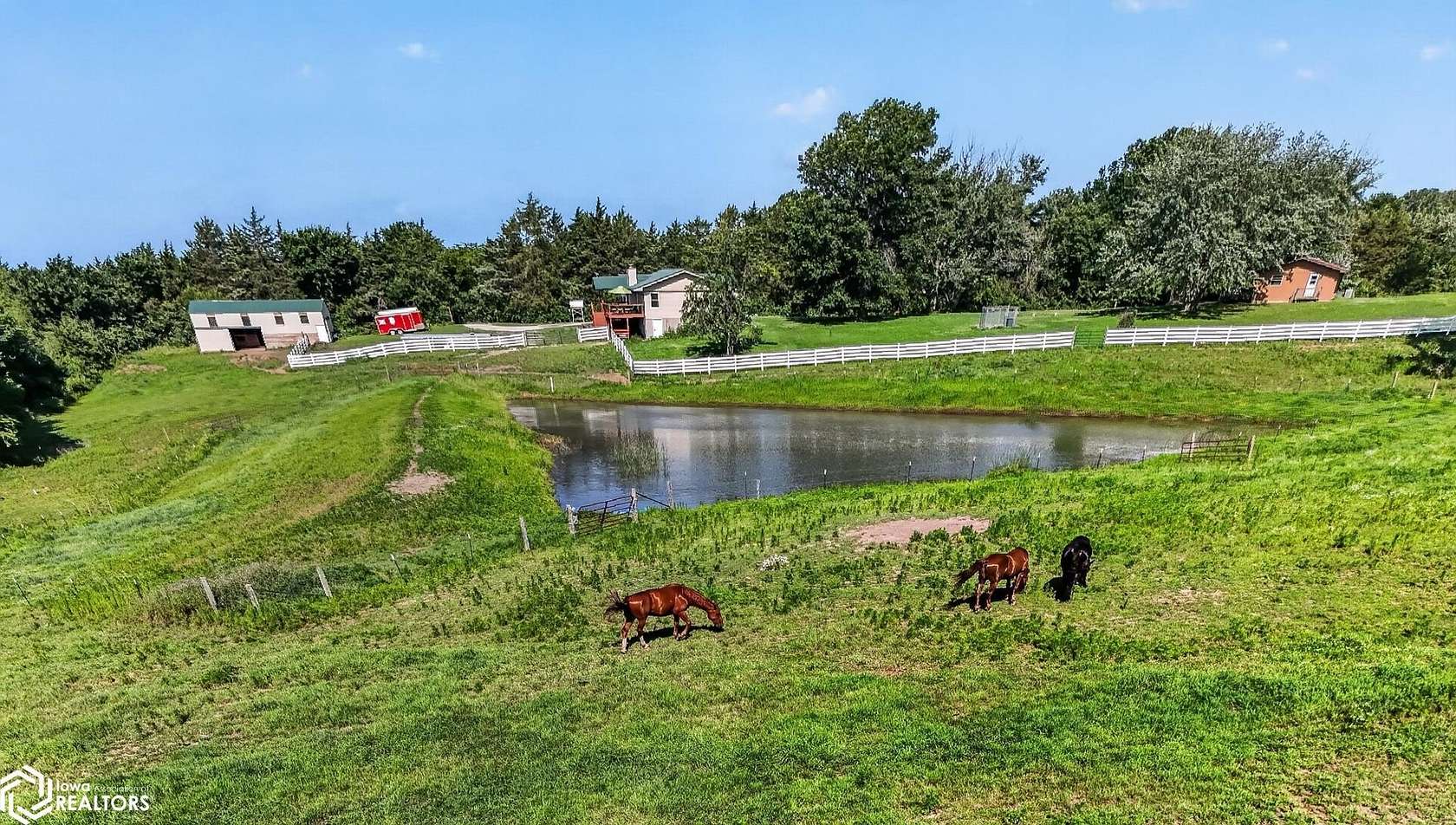 7 Acres of Land with Home for Sale in Melrose, Iowa
