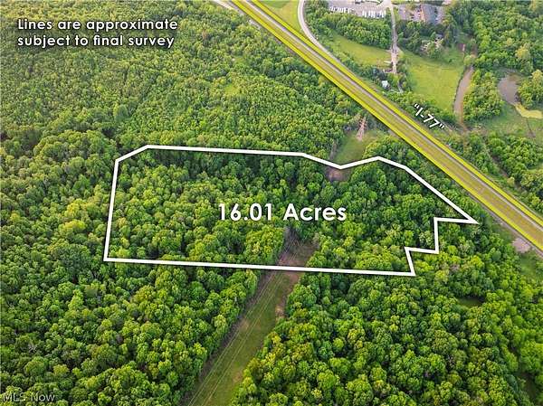 16 Acres of Recreational Land for Auction in Caldwell, Ohio