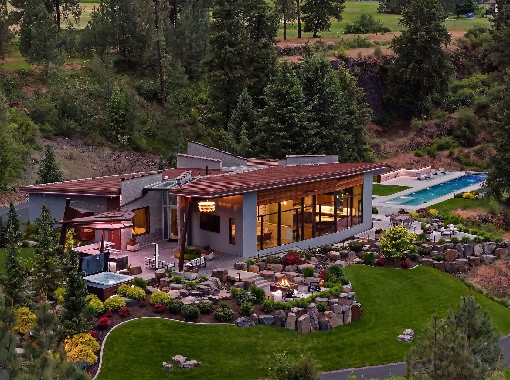 46.9 Acres of Land with Home for Sale in Colbert, Washington