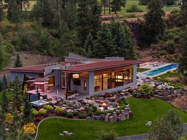 46.9 Acres of Land with Home for Sale in Colbert, Washington