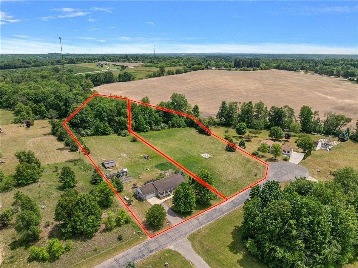 4.6 Acres of Land with Home for Sale in Allegan, Michigan