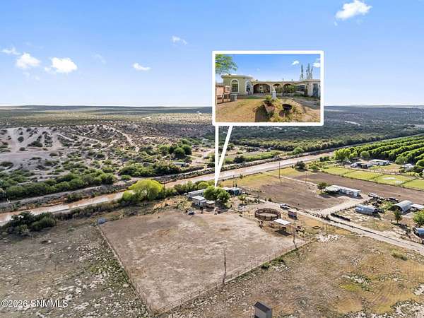 1.87 Acres of Land with Home for Sale in La Mesa, New Mexico
