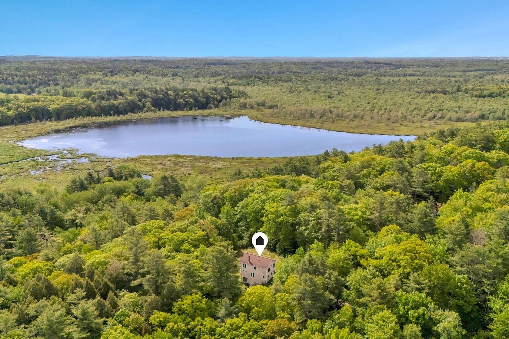 3.28 Acres of Land with Home for Sale in Topsham, Maine