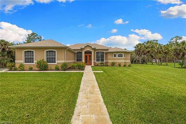 2.5 Acres of Land with Home for Sale in Naples, Florida