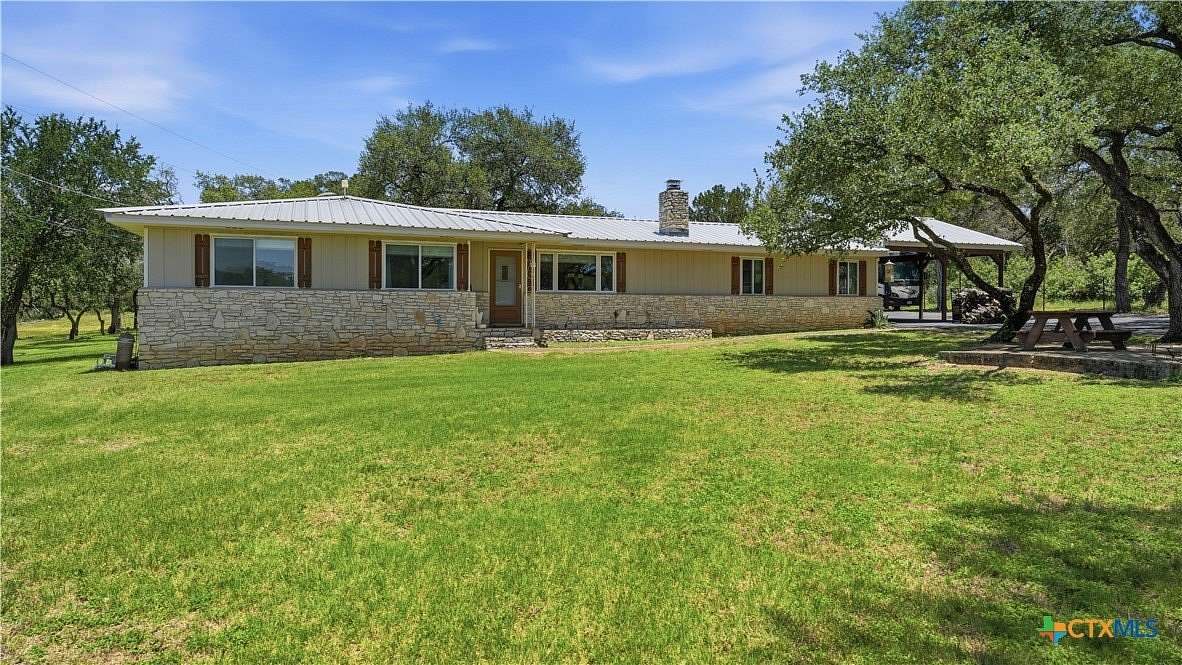 10 Acres of Land with Home for Sale in New Braunfels, Texas