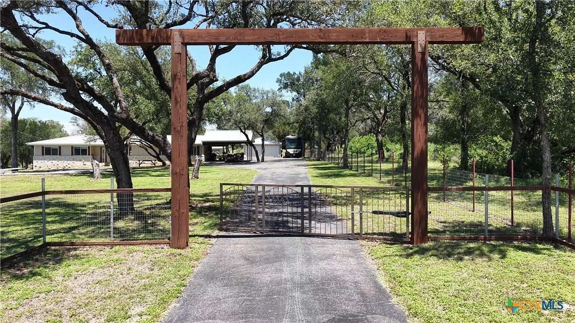 10 Acres of Land with Home for Sale in New Braunfels, Texas
