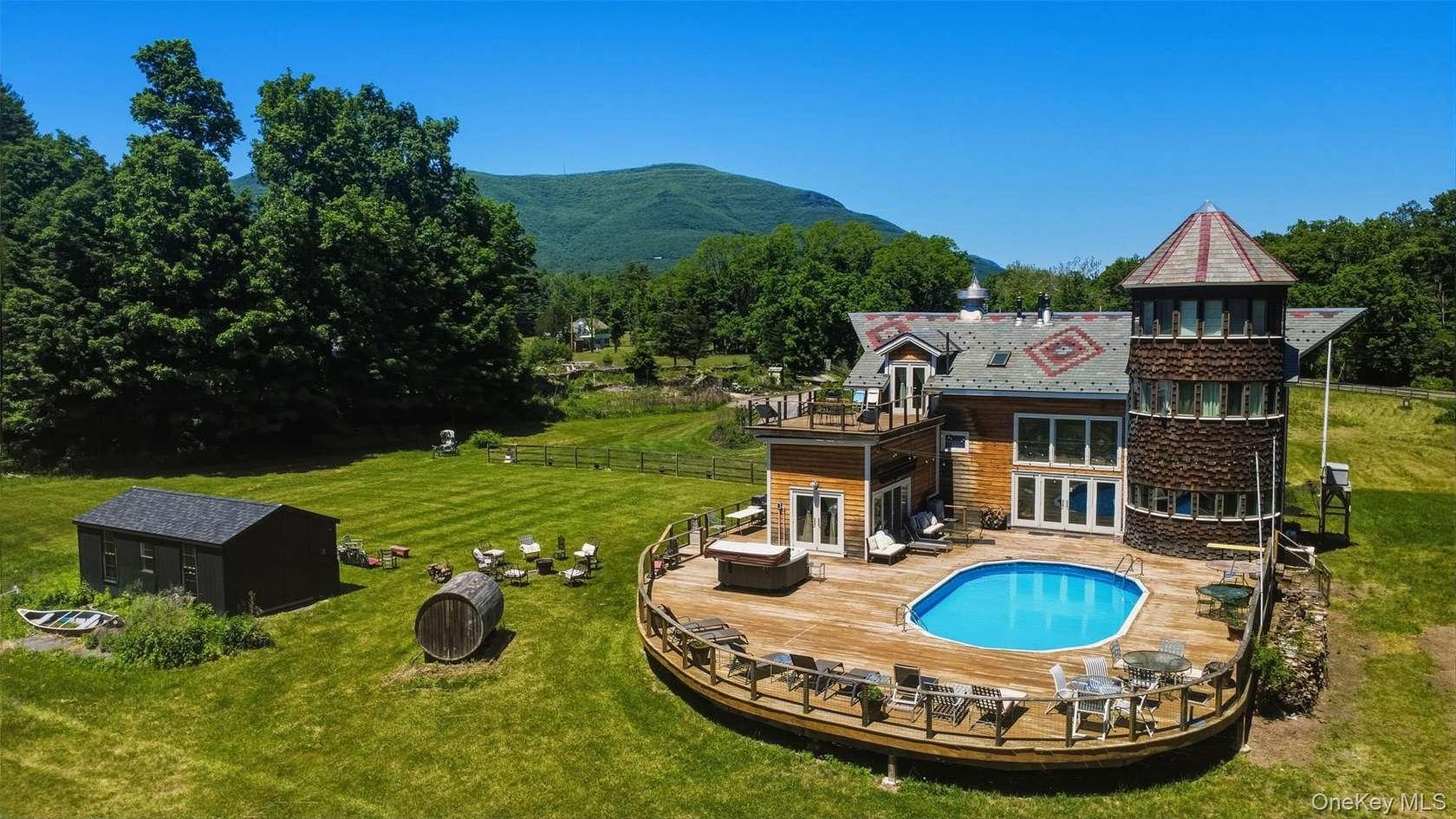 5.85 Acres of Land with Home for Sale in Woodstock, New York
