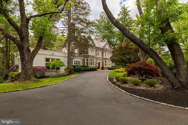 2 Acres of Land with Home for Sale in Jenkintown, Pennsylvania
