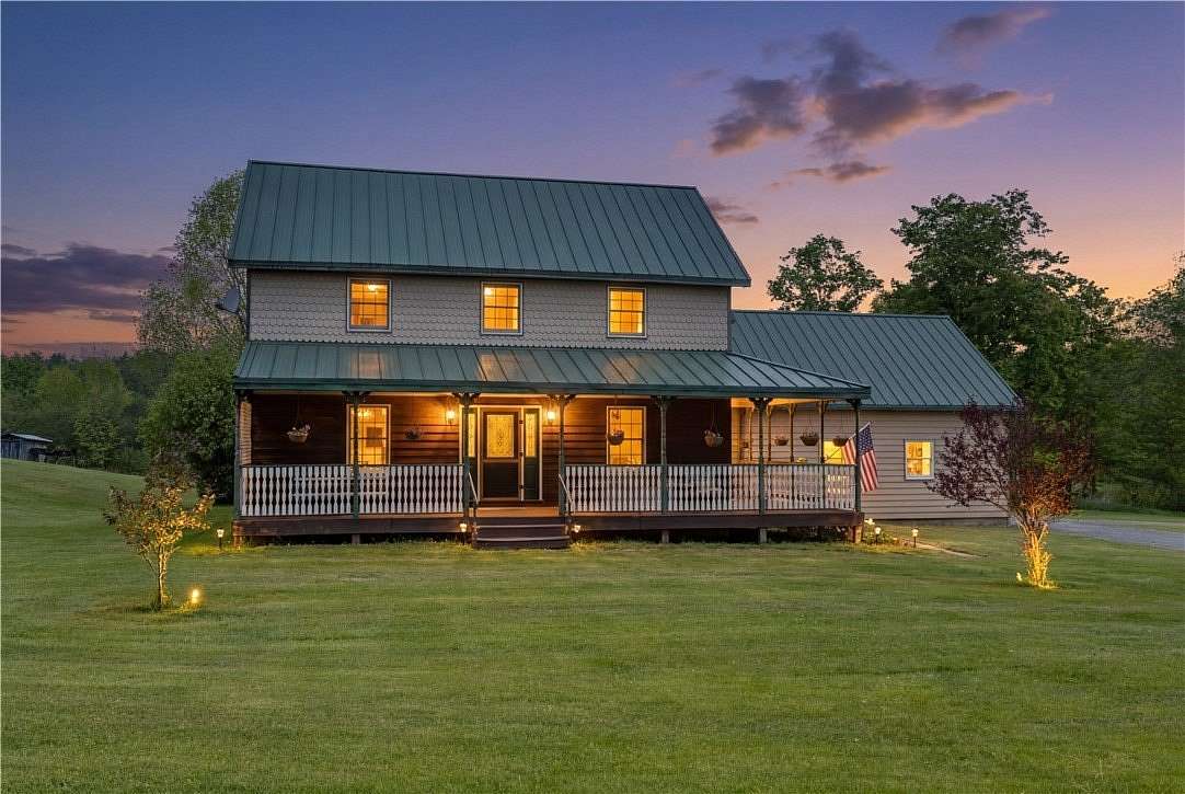 37 Acres of Agricultural Land with Home for Sale in Stamford, New York
