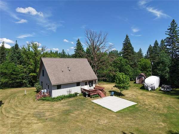 40 Acres of Recreational Land with Home for Sale in Menahga, Minnesota