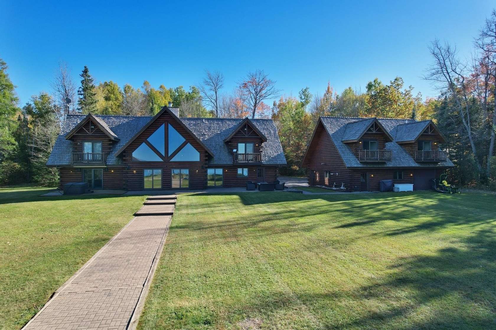 53.8 Acres of Recreational Land with Home for Sale in Phelps, Wisconsin