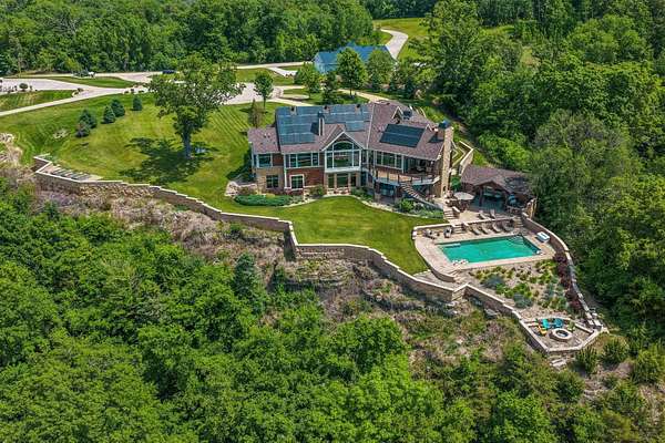 4 Acres of Land with Home for Sale in Hazel Green, Wisconsin