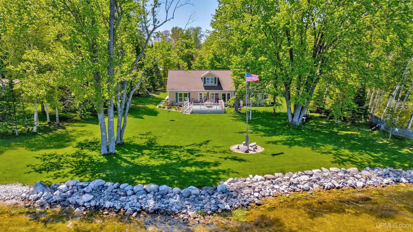7 Acres of Land with Home for Sale in Germfask, Michigan
