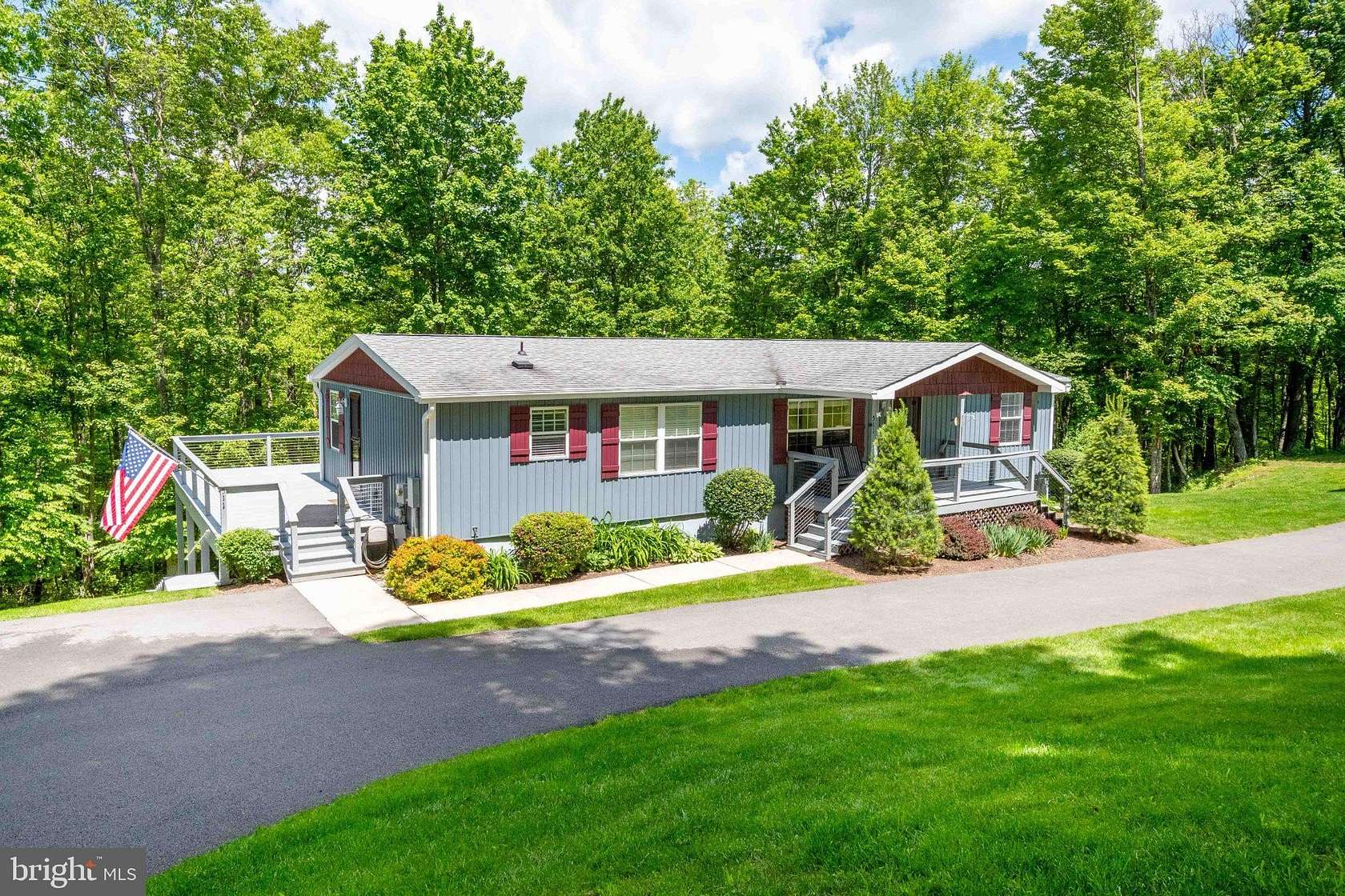 4 Acres of Land with Home for Sale in Oakland, Maryland