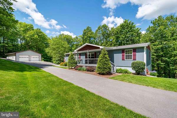 4 Acres of Land with Home for Sale in Oakland, Maryland