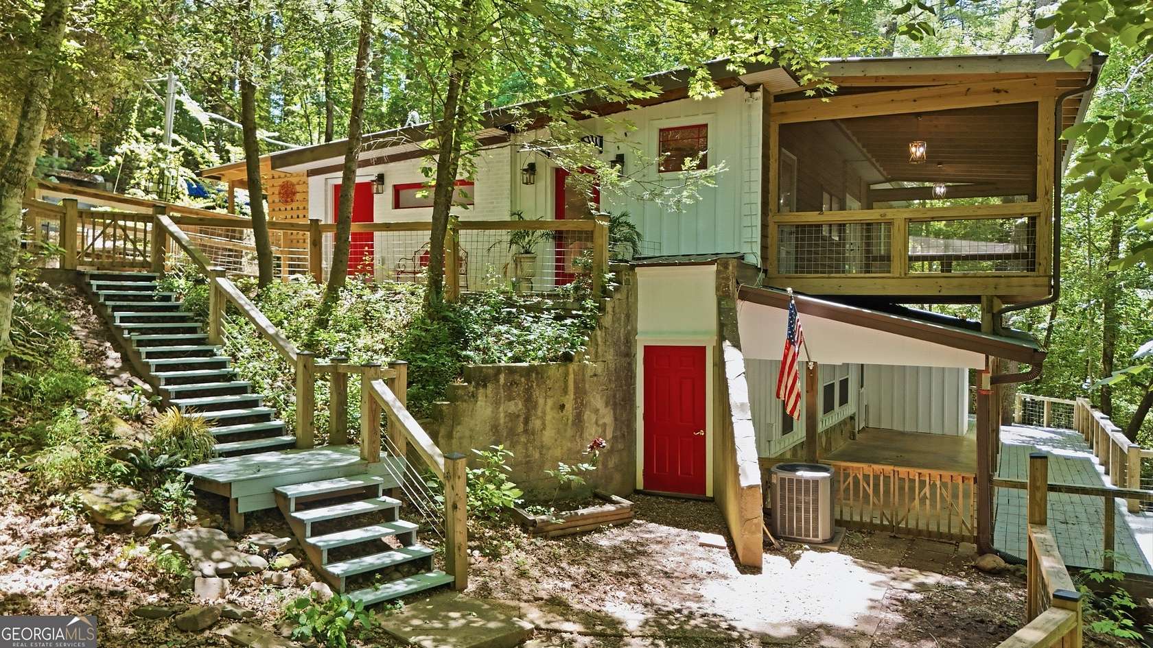 1.88 Acres of Land with Home for Sale in Clarkesville, Georgia
