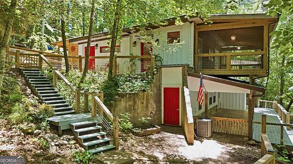 1.88 Acres of Land with Home for Sale in Clarkesville, Georgia
