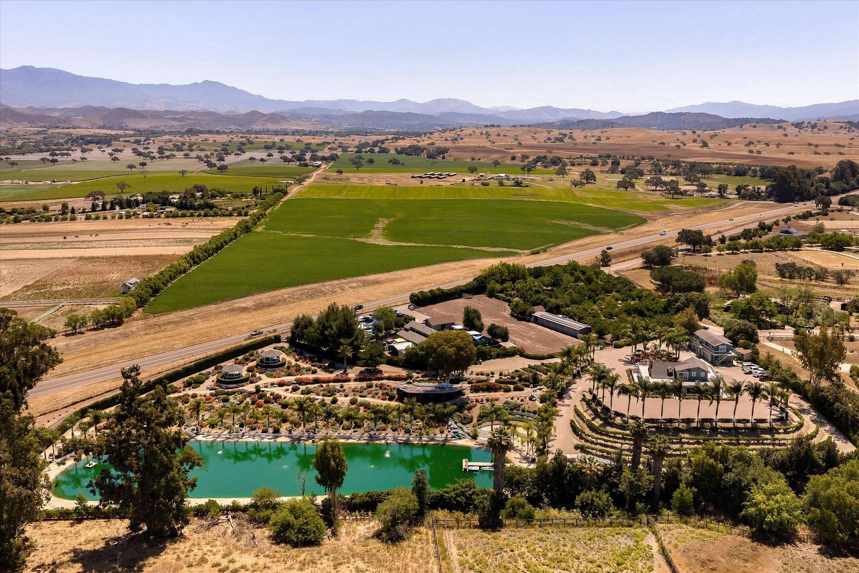 7.23 Acres of Land with Home for Sale in Santa Ynez, California