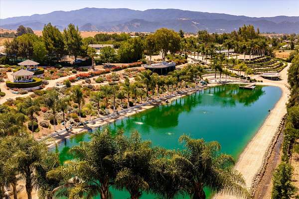 7.23 Acres of Land with Home for Sale in Santa Ynez, California