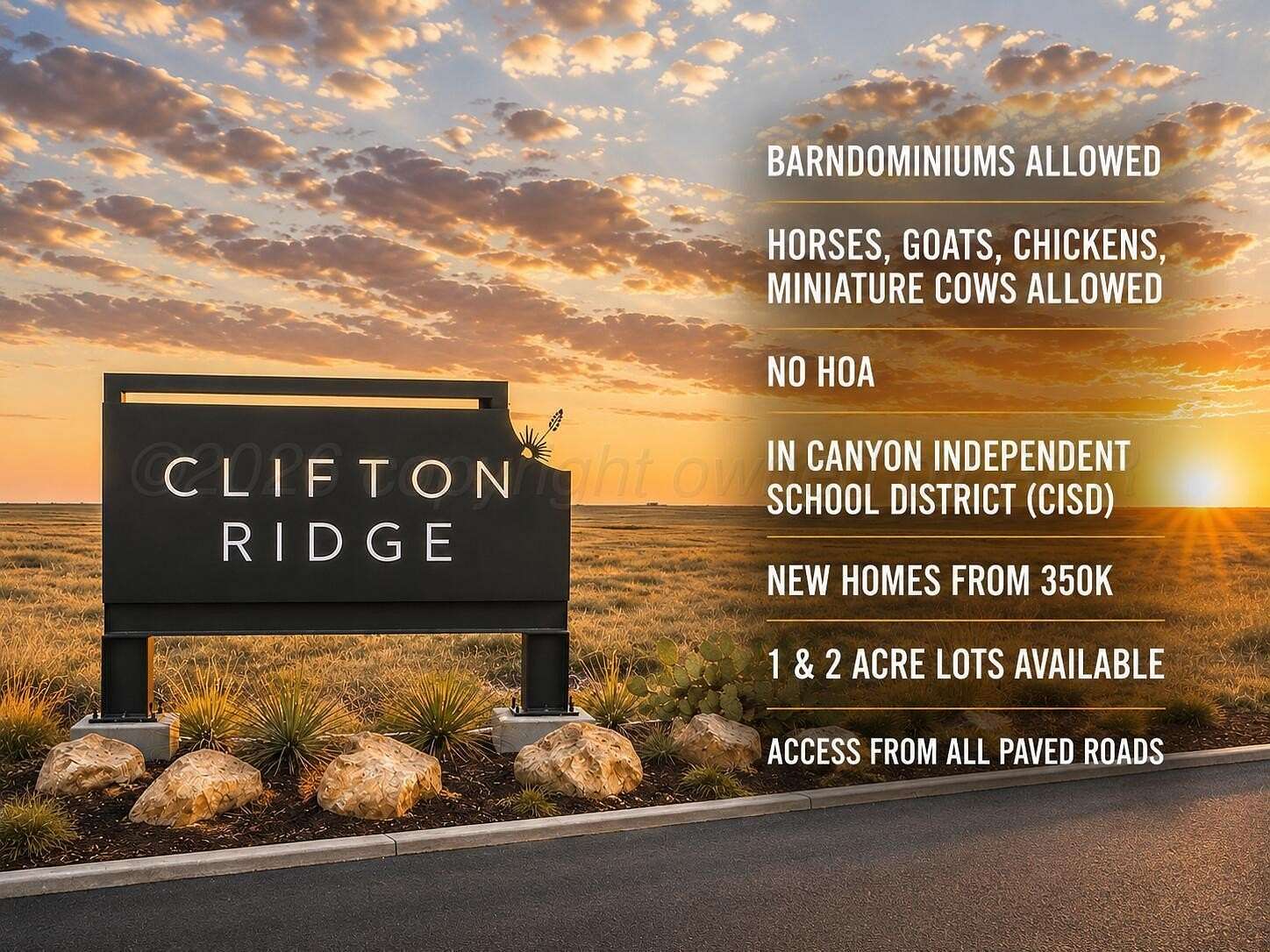 2 Acres of Residential Land for Sale in Canyon, Texas