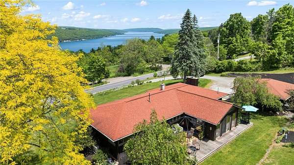 19.7 Acres of Land with Home for Sale in Hammondsport, New York