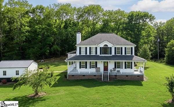 9.59 Acres of Land with Home for Sale in Belton, South Carolina
