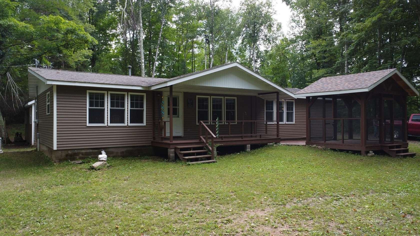 1.5 Acres of Land with Home for Sale in Deerbrook, Wisconsin