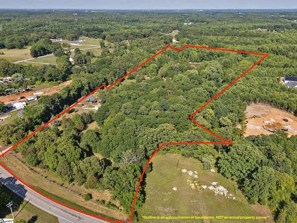24.4 Acres of Recreational & Residential Land for Sale in Fountain Inn, South Carolina