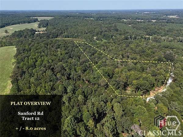 8 Acres of Residential Land for Sale in Nicholson, Georgia