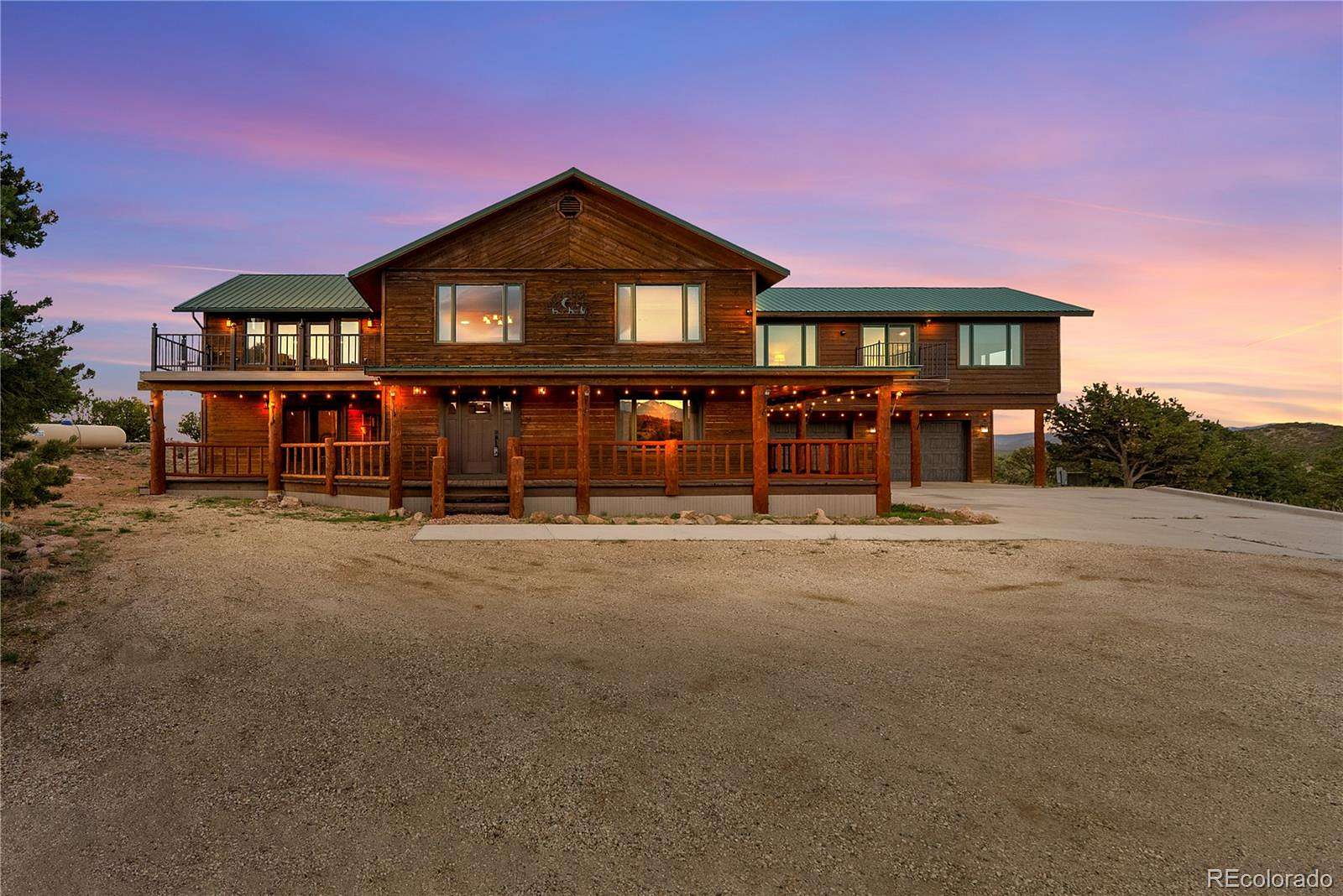 70.3 Acres of Land with Home for Sale in Westcliffe, Colorado