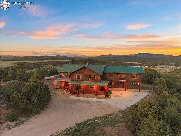 70.3 Acres of Land with Home for Sale in Westcliffe, Colorado