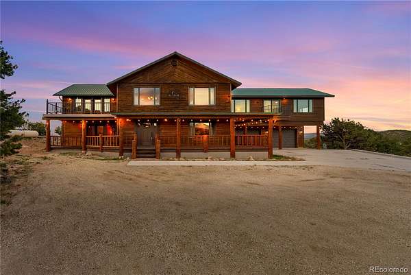 70.3 Acres of Land with Home for Sale in Westcliffe, Colorado
