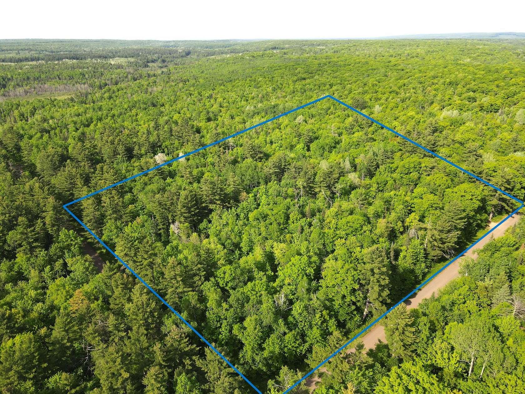 8.52 Acres of Residential Land for Sale in Couderay, Wisconsin