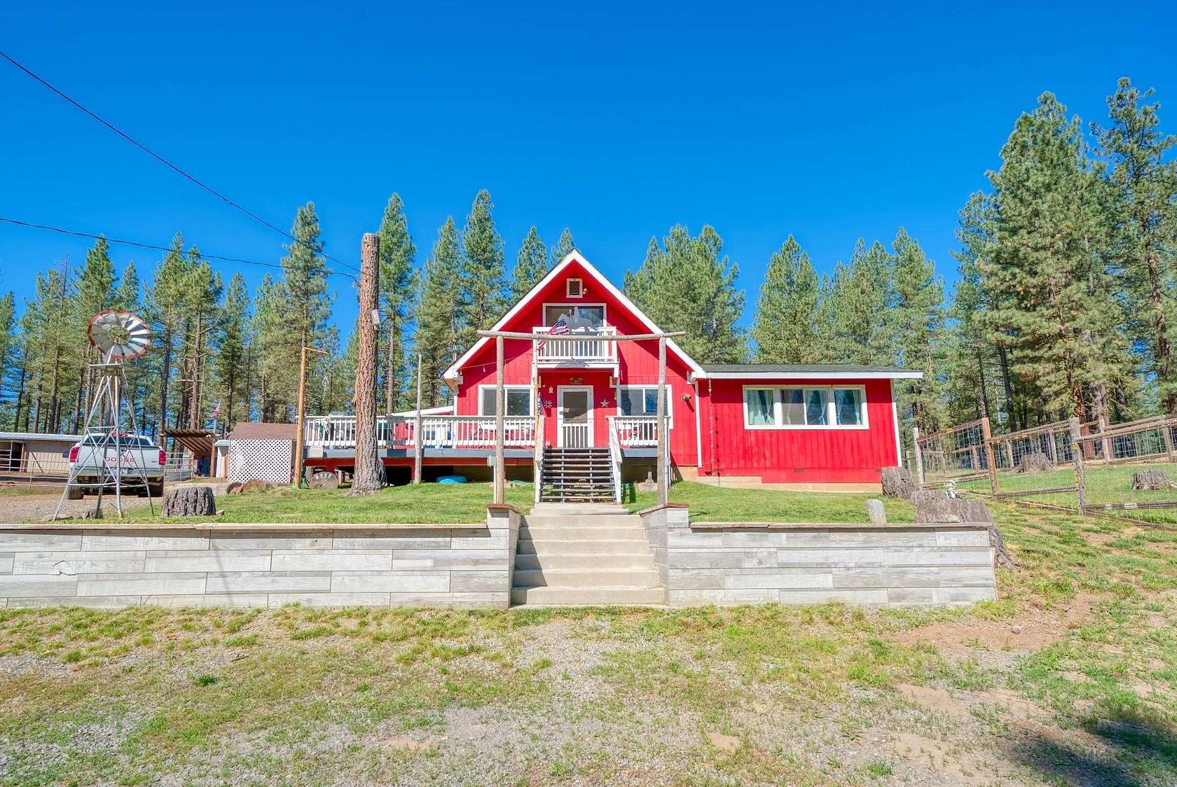 6.36 Acres of Land with Home for Sale in Portola, California