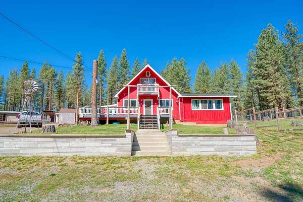 6.36 Acres of Land with Home for Sale in Portola, California