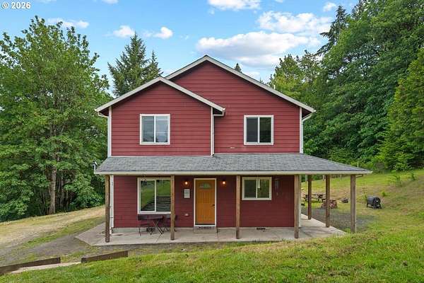 5.17 Acres of Land with Home for Sale in Rainier, Oregon