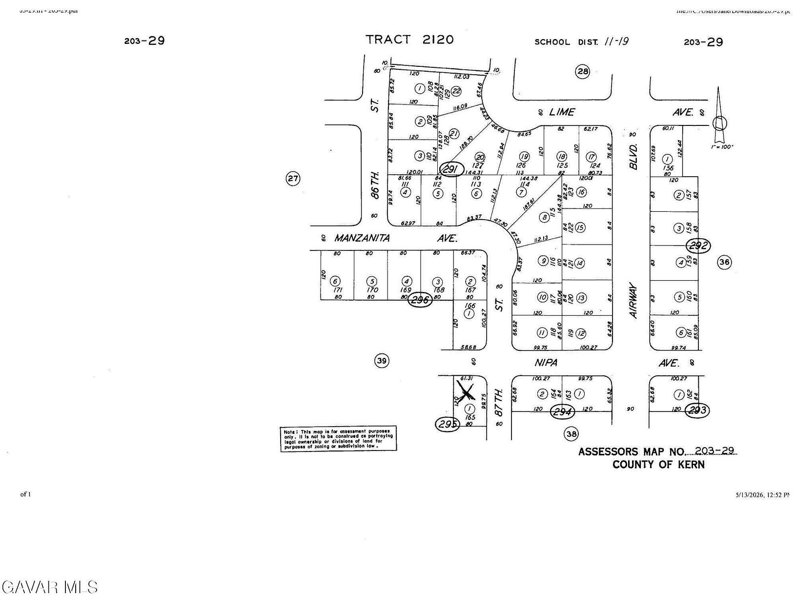 0.23 Acres of Residential Land for Sale in California City, California
