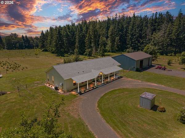 20.4 Acres of Land with Home for Sale in Estacada, Oregon