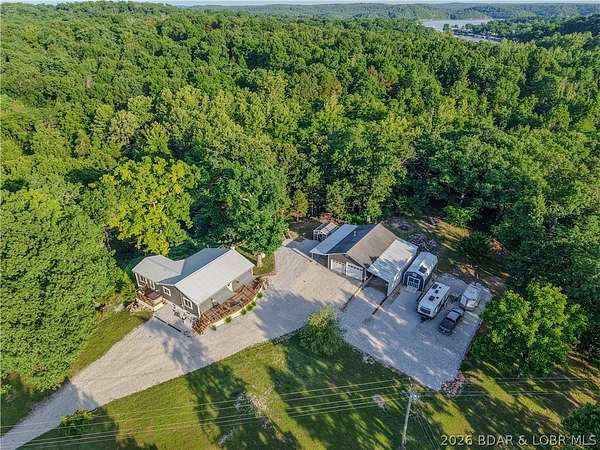 3 Acres of Land with Home for Sale in Gravois Mills, Missouri