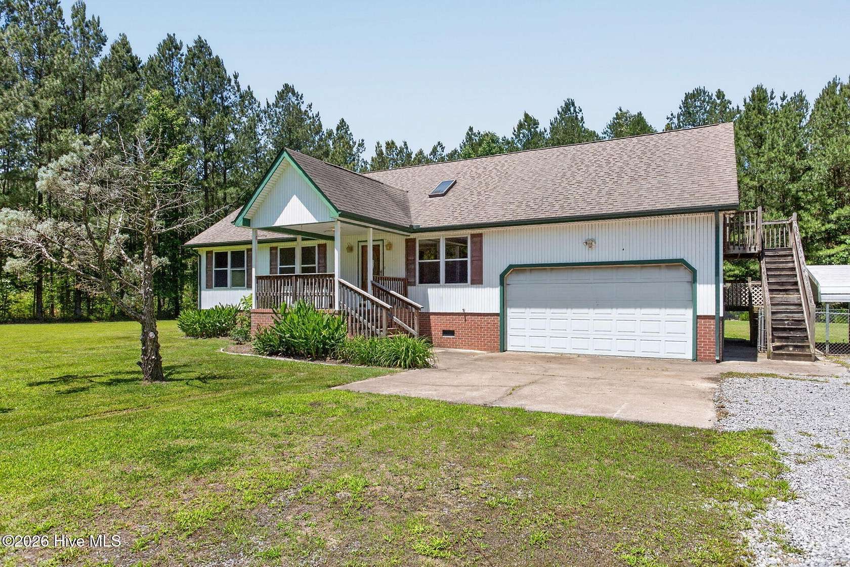 3 Acres of Land with Home for Sale in Sunbury, North Carolina