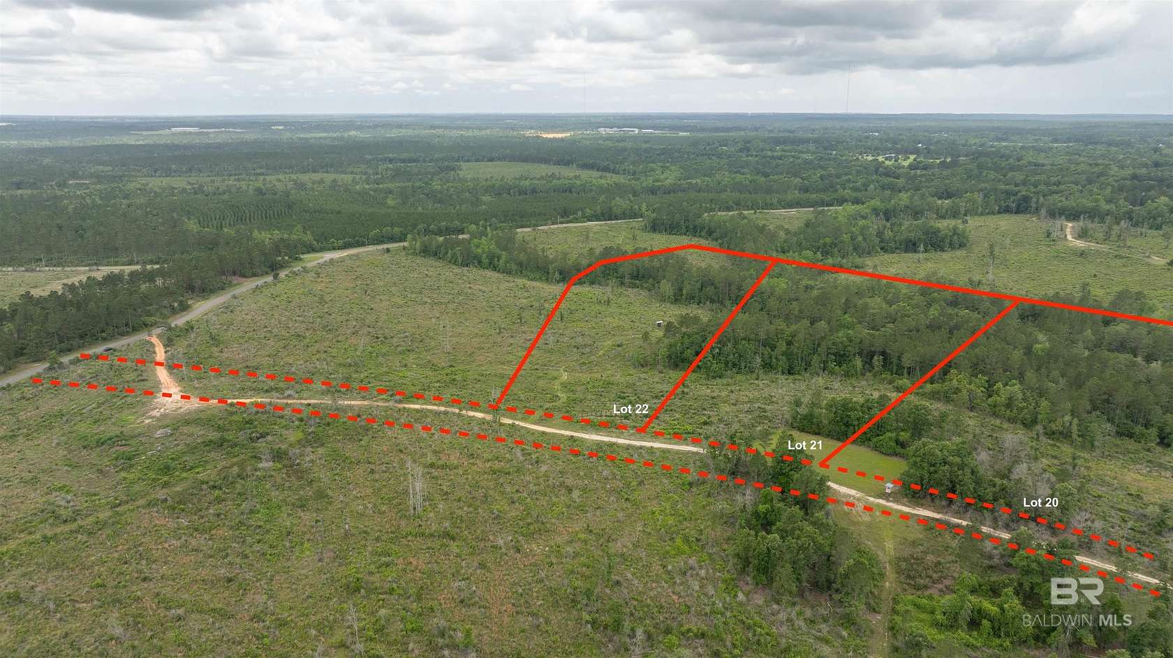10 Acres of Land for Sale in Stapleton, Alabama
