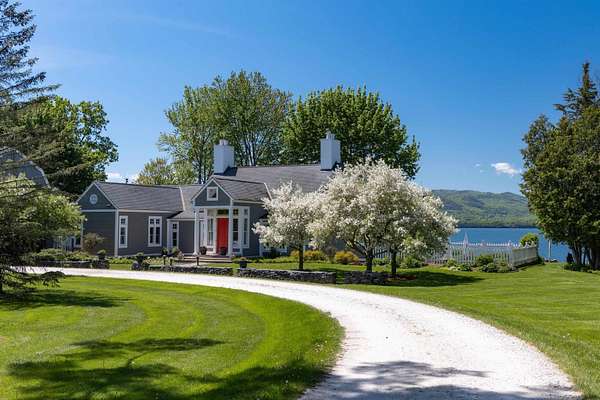 16.7 Acres of Land with Home for Sale in Panton, Vermont