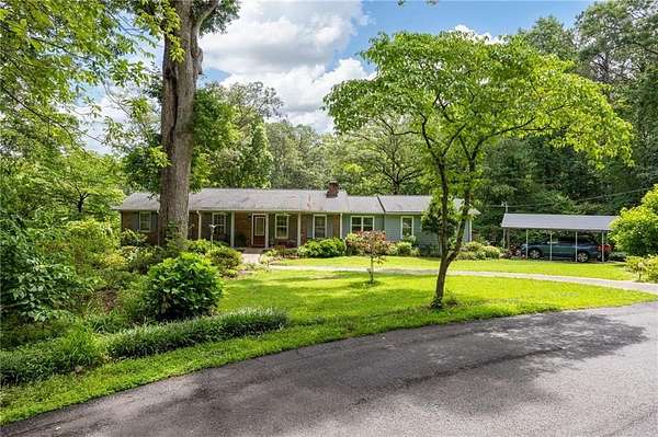 9.24 Acres of Land with Home for Sale in Hiram, Georgia
