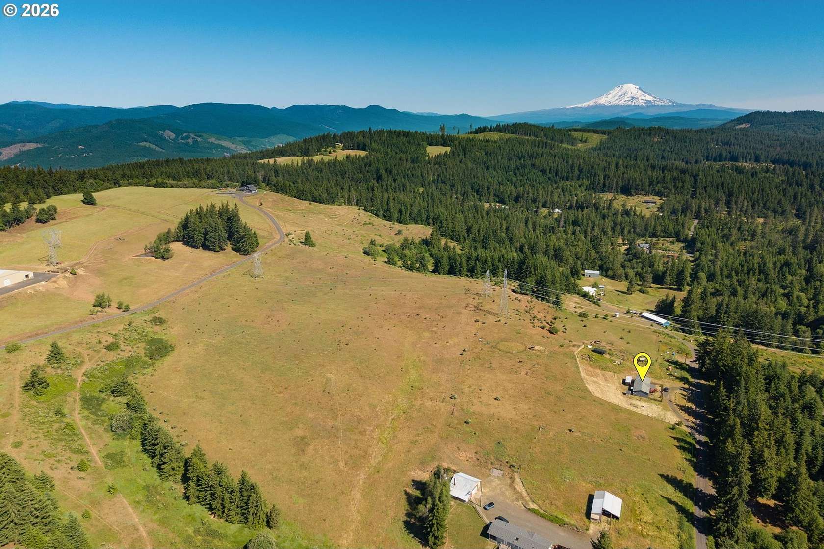 10 Acres of Land with Home for Sale in White Salmon, Washington