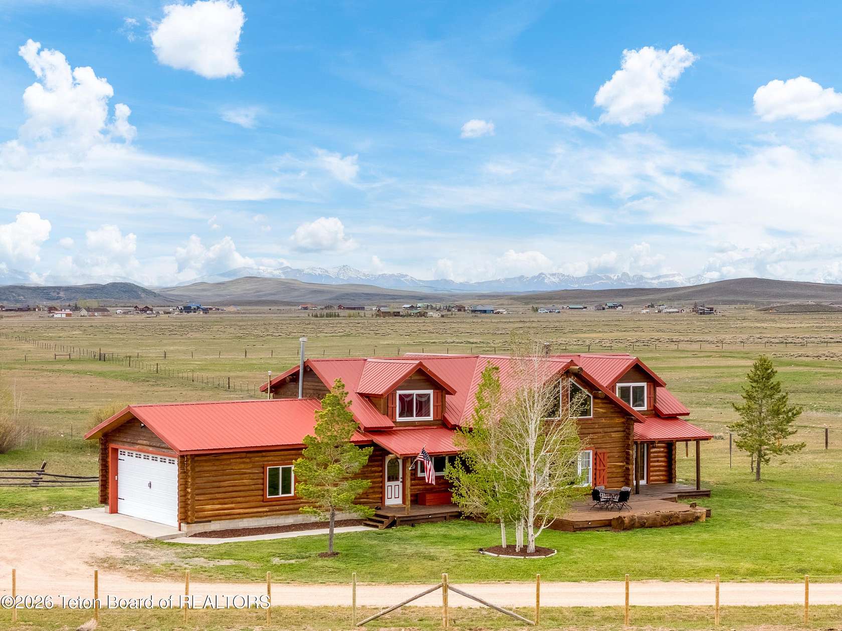 90 Acres of Land with Home for Sale in Daniel, Wyoming