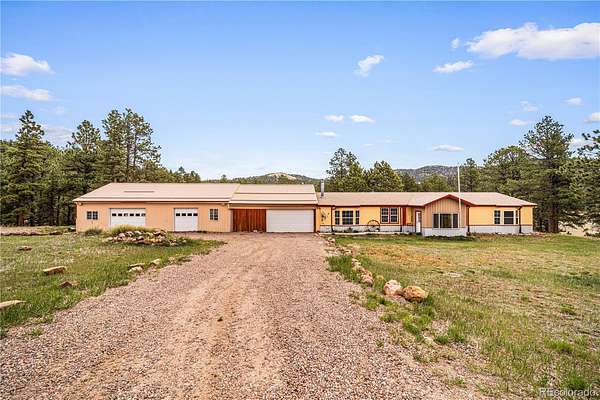 5 Acres of Land with Home for Sale in Westcliffe, Colorado