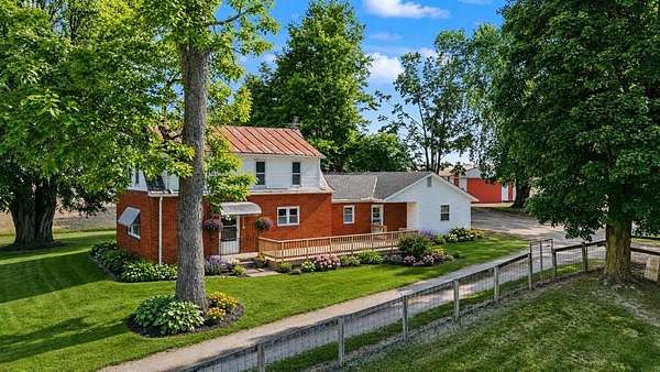 10.1 Acres of Land with Home for Sale in Mount Gilead, Ohio